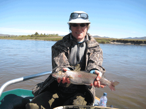 Kirsten in Mongolia